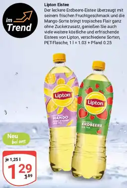 Globus Lipton Eistee Angebot