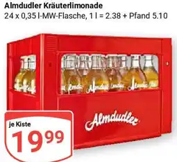 Globus Almdudler Kräuterlimonade Angebot