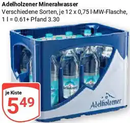 Globus Adelholzener Mineralwasser Angebot