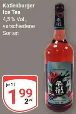 Globus Katlenburger Ice Tea Angebot
