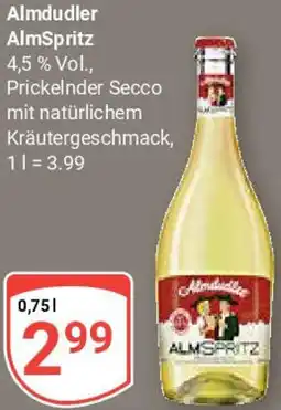 Globus Almdudler AlmSpritz Angebot
