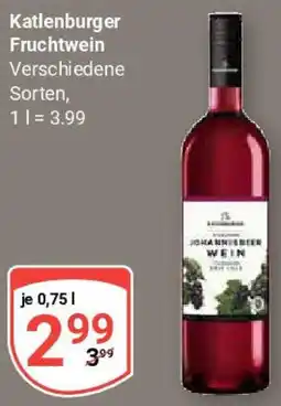 Globus Katlenburger Fruchtwein Angebot