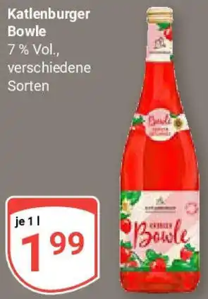 Globus Katlenburger Bowle Angebot