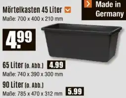 V Baumarkt Mörtelkasten 45 Liter Angebot