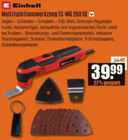 V Baumarkt Einhell Multifunktionswerkzeug TC-MG 250 CE Angebot