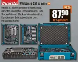 V Baumarkt Makita Werkzeug-Set 87-teilig Angebot