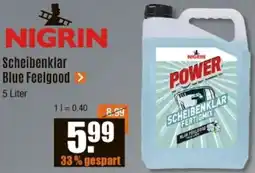 V Baumarkt NIGRIN Scheibenklar Blue Feelgood Angebot