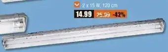 V Baumarkt LEDVANCE Feuchtraumleuchte Angebot