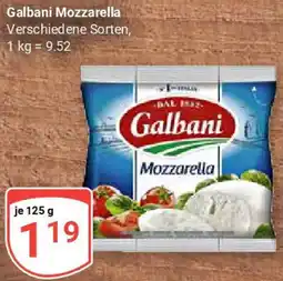 Globus Galbani Mozzarella Angebot