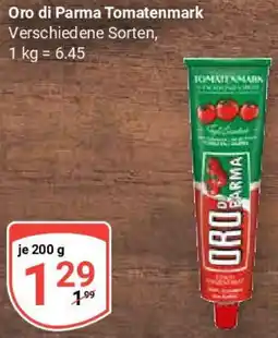 Globus Oro di Parma Tomatenmark Angebot