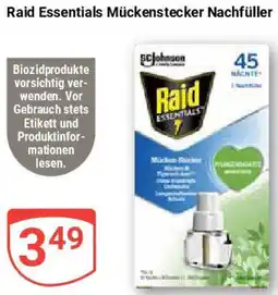 Globus Raid Essentials Mückenstecker Nachfüller Angebot