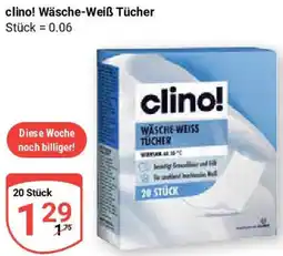 Globus clino! Wäsche-Weiß Tücher Angebot
