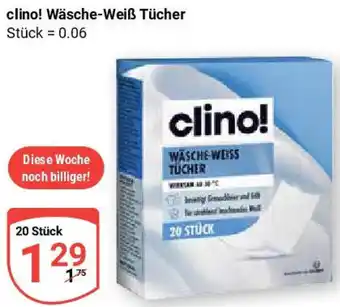Globus clino! Wäsche-Weiß Tücher Angebot