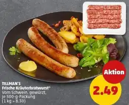 PENNY TILLMAN'S Frische Kräuterbratwurst Angebot