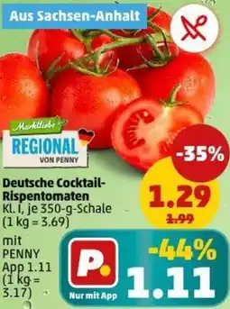 PENNY Deutsche Cocktail Rispentomaten Angebot