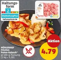 PENNY MÜHLENHOF Frisches Puten-Gulasch Angebot