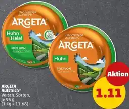 PENNY ARGETA Aufstrich Angebot