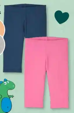 Aldi Süd Lily & Dan Kleinkinder Capri-Leggings Angebot