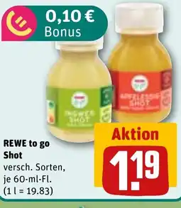 REWE REWE to go Shot Angebot