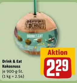 REWE Drink & Eat Kokosnuss Angebot