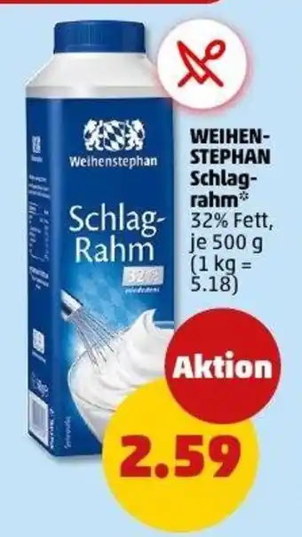 PENNY WEIHEN- STEPHAN Schlag- rahm Angebot