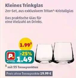 PENNY Kleines Trinkglas Angebot