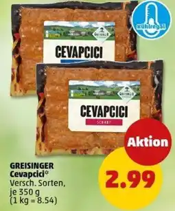 PENNY GREISINGER Cevapcici Angebot