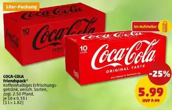 PENNY COCA-COLA Friendspack Angebot