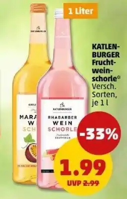 PENNY KATLEN- BURGER Frucht- wein- schorle Angebot