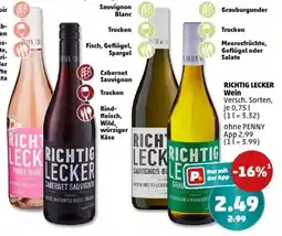 PENNY RICHTIG LECKER Wein Angebot