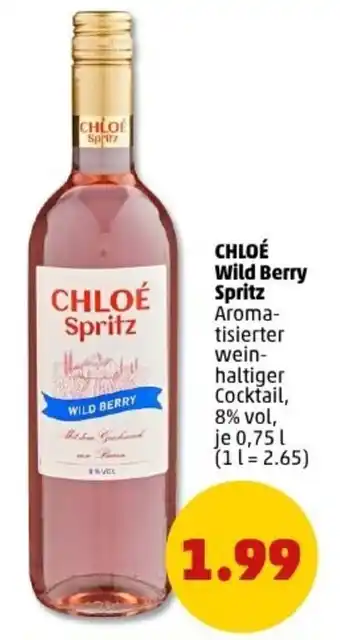 PENNY CHLOÉ Wild Berry Spritz Angebot