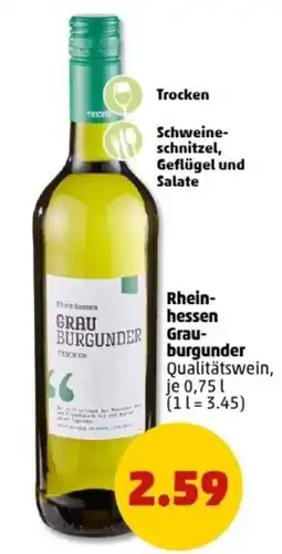 PENNY Rhein- hessen Grau- burgunder Angebot