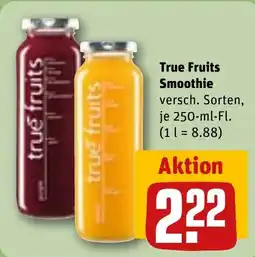 REWE True Fruits Smoothie Angebot