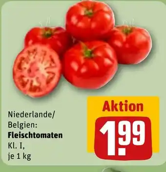 REWE Niederlande/ Belgien: Fleischtomaten Angebot