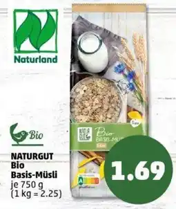 PENNY NATURGUT Bio Basis-Müsli Angebot