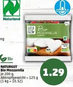 PENNY NATURGUT Bio Mozzarella Angebot