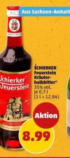 PENNY SCHIERKER Feuerstein Kräuter- halbbitter Angebot
