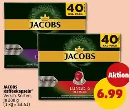 PENNY JACOBS Kaffeekapseln Angebot