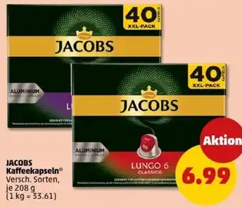 PENNY JACOBS Kaffeekapseln Angebot