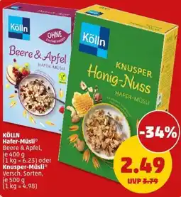 PENNY KÖLLN Hafer-Müsli oder Knusper Musli Angebot