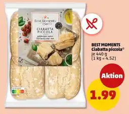 PENNY BEST MOMENTS Ciabatta piccola Angebot