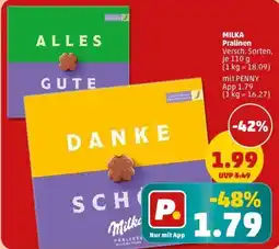PENNY MILKA Pralinen Angebot