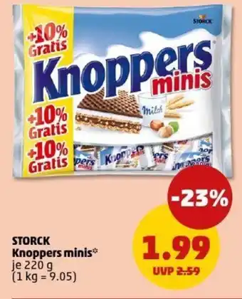 PENNY STORCK Knoppers minis Angebot