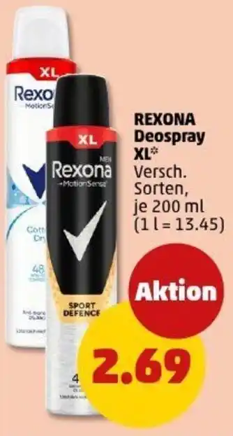 PENNY REXONA Deospray XL Angebot