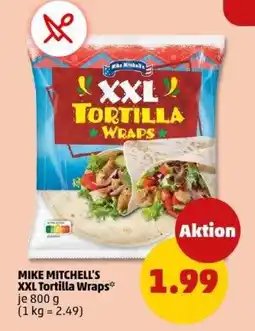 PENNY MIKE MITCHELL'S XXL Tortilla Wraps Angebot