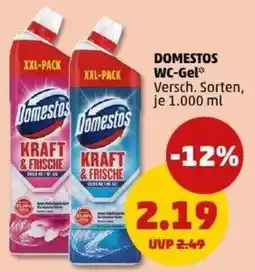 PENNY DOMESTOS WC-Gel Angebot