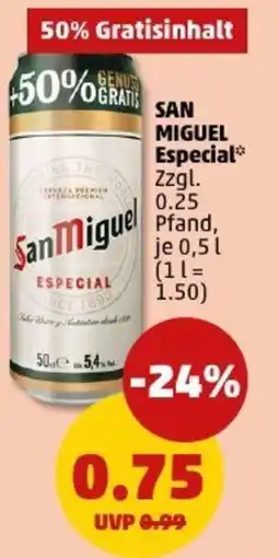 PENNY SAN MIGUEL Especial Angebot