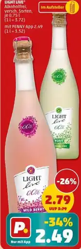 PENNY LIGHT LIVE Alkoholfrei Angebot
