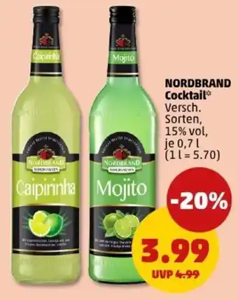 PENNY NORDBRAND Cocktail Angebot