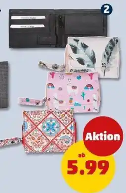 PENNY Geldbörse für Damen oder Herren Kunst-/Echtleder Angebot